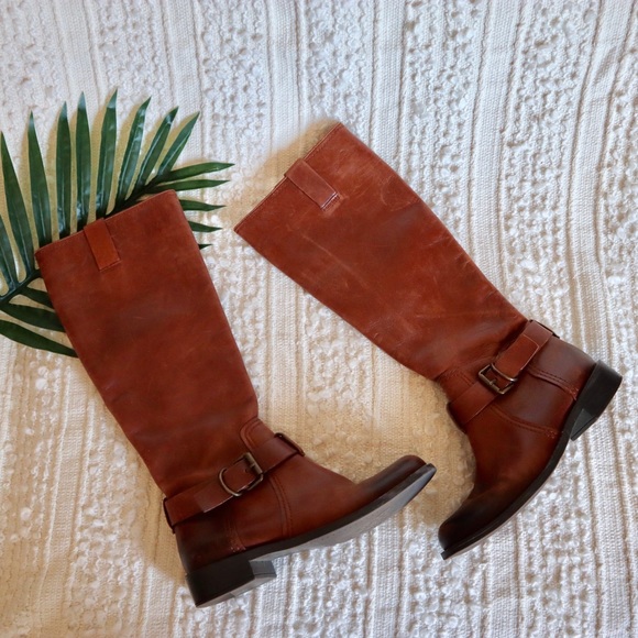 Vince Camuto | Shoes | Vince Camuto Brown Kneehigh Ridding Boots | Poshmark
